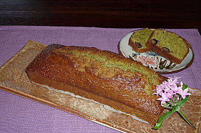 緑茶パウンドケーキ